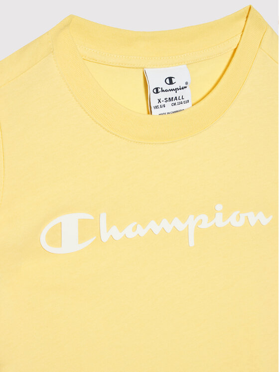 T-shirt 404327 Giallo Regular Fit