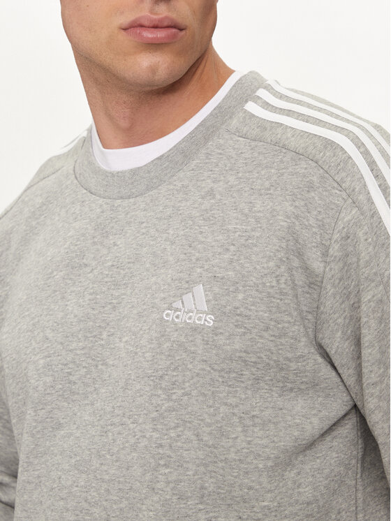 adidas adidas Majica dugih rukava Essentials IJ6470 Siva Regular Fit