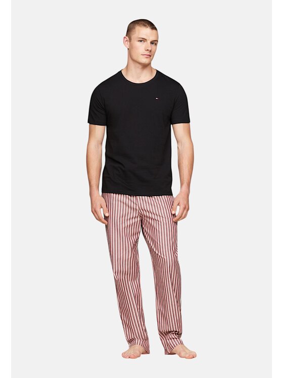 Tommy Hilfiger Tommy Hilfiger T-särk q-roa-34859 Must Regular Fit