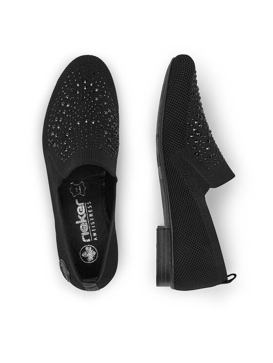 Rieker Rieker Halbschuhe 51989-00 Schwarz