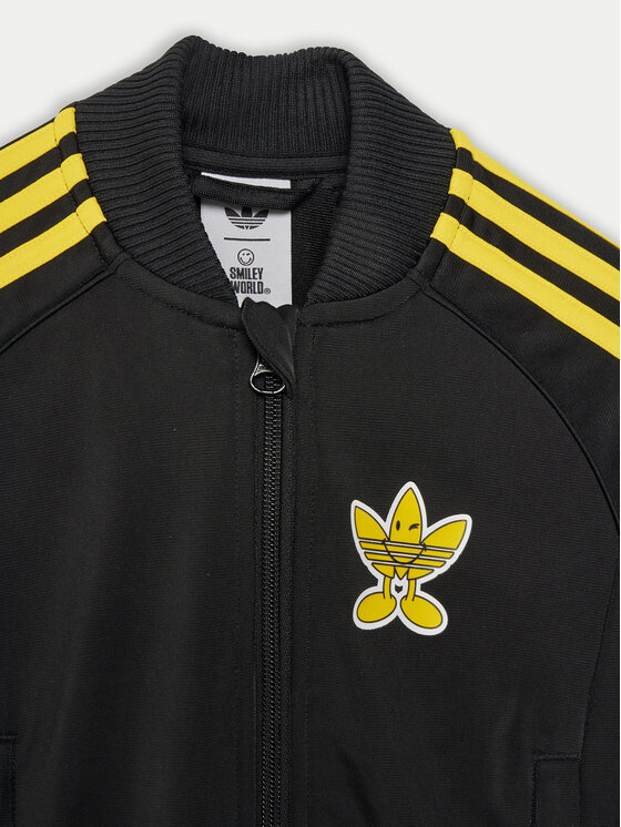 adidas adidas Dres Smiley World SST JD0450 Czarny Regular Fit