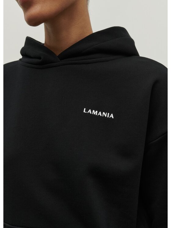 La Mania La Mania Felpa TRACK Nero Active Fit
