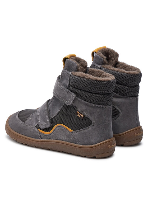 Froddo Froddo Zimske čizme Barefoot Tex Winter G3160233-3 S Siva