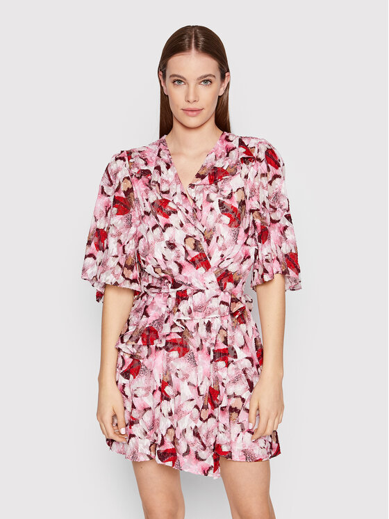 IRO Rochie cocktail Carlina AQ146 Roz Regular Fit