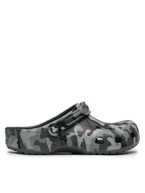 Crocs Iešļūcenes Classic Printed Camo Clog 206454 Pelēks