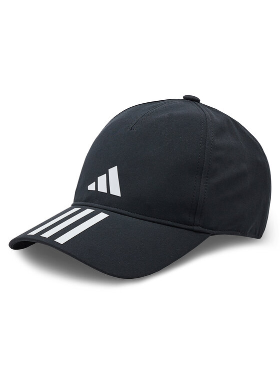 Șapcă adidas 3-Stripes AEROREADY Running Training Baseball Cap IC6520 Negru