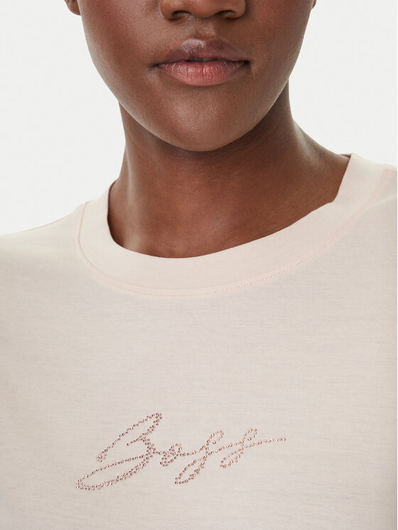 BOSS BOSS T-Shirt C_Esogo_2 50538826 Różowy Regular Fit