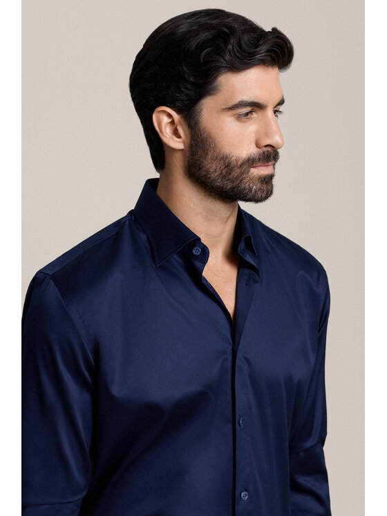 Lancerto Lancerto Koszula Gaia KO073226000015 Granatowy Regular Fit