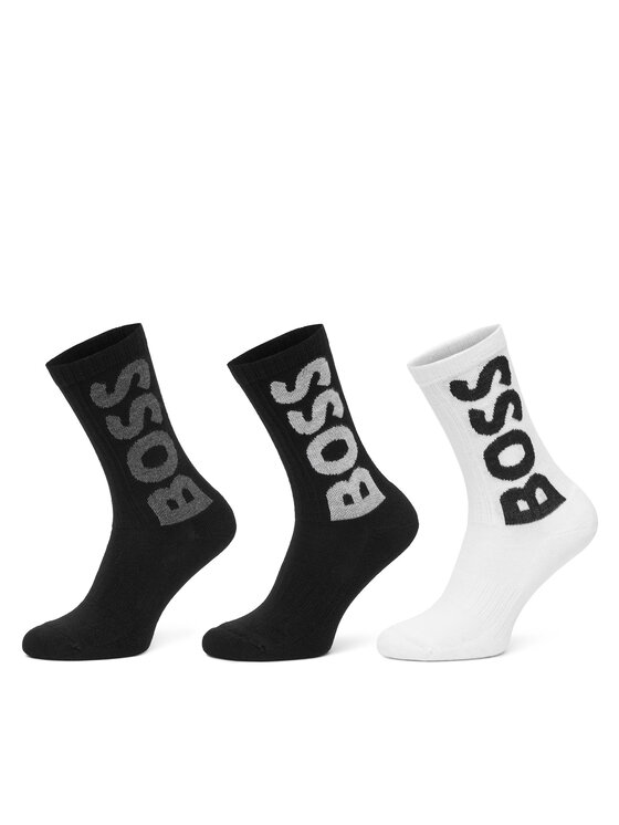 Zestaw 3 par wysokich skarpet męskich BOSS