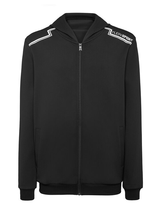 Plein Sport Plein Sport Bluza 14157 Czarny Regular Fit