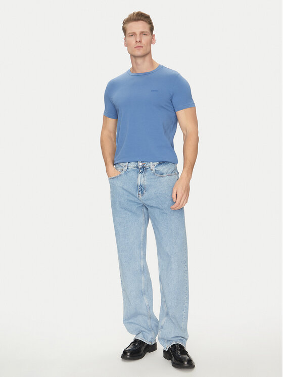 Calvin Klein Calvin Klein Футболка K10K112724 Голубий Slim Fit