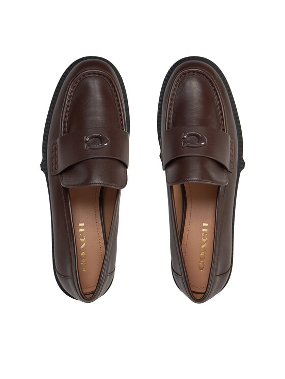 Coach Coach Loafersy Leah CB990 Brązowy