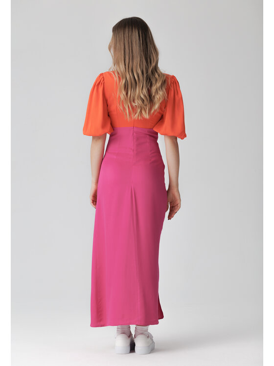 LAURELLA LAURELLA Každodenní šaty 4SS178 Barevná Regular Fit