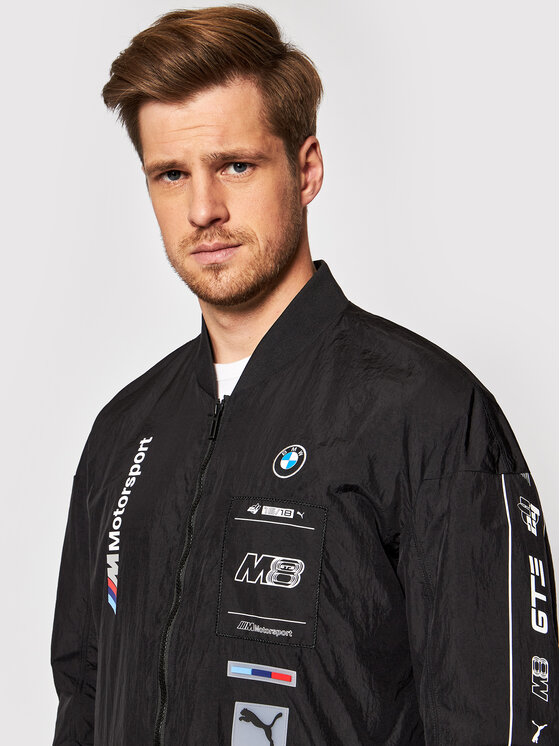 Puma Puma Куртка бомбер Bmw Mms Street 597969 Чорний Regular Fit
