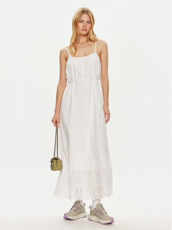 ONLY ONLY Ljetna haljina Lou 15313166 Bijela Regular Fit