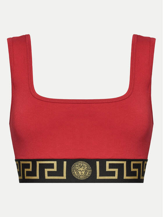 Versace Versace Biustonosz top 1013323 1A10011 Czerwony