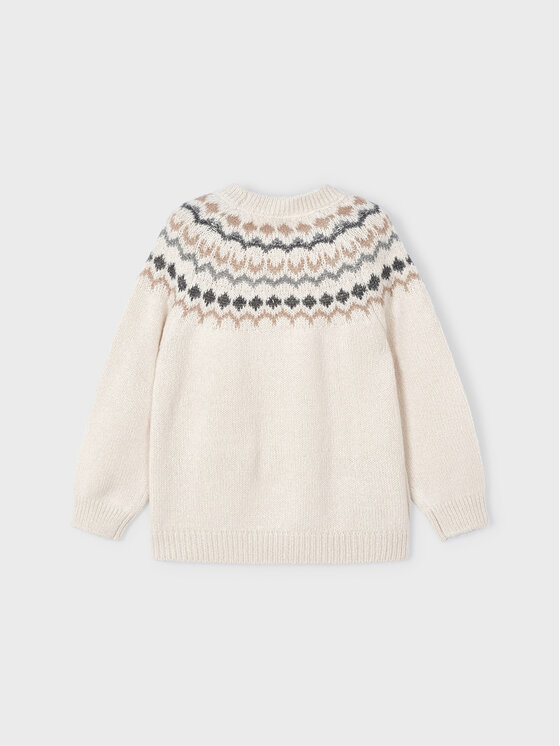 Mayoral Mayoral Pulover 4.307 Écru Regular Fit
