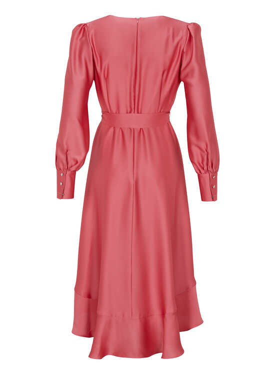 Swing Swing Sukienka koktajlowa 5AE05800 Czerwony Regular Fit