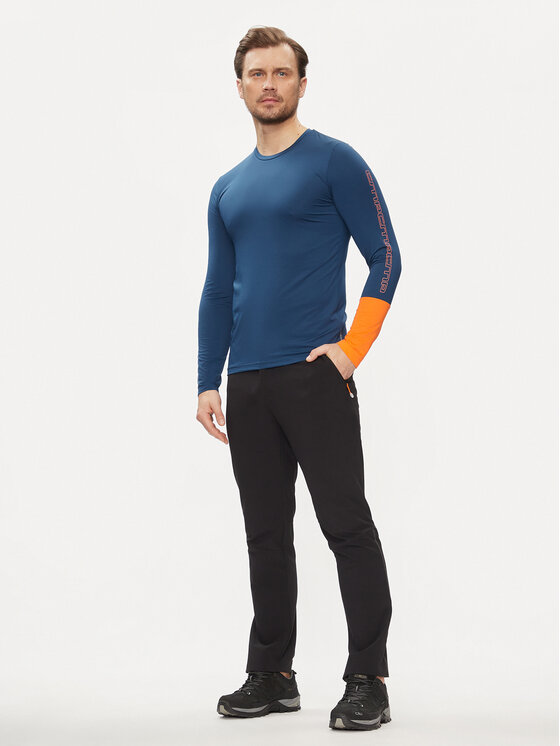 CMP CMP Tricou de ciclism 34N7757 Albastru Regular Fit