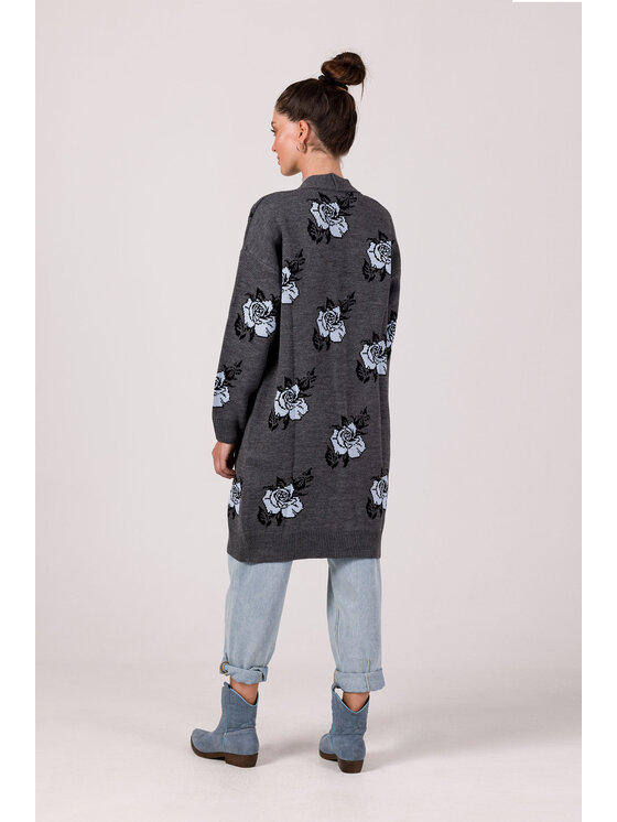 BeWear BeWear Kardigán BK102 Čierna Comfortable Fit