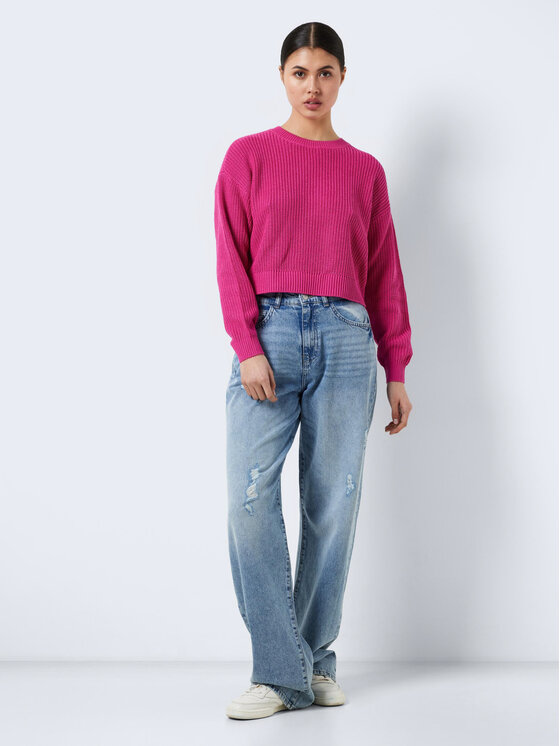 Noisy May Noisy May Светр Maysa 27021536 Рожевий Relaxed Fit