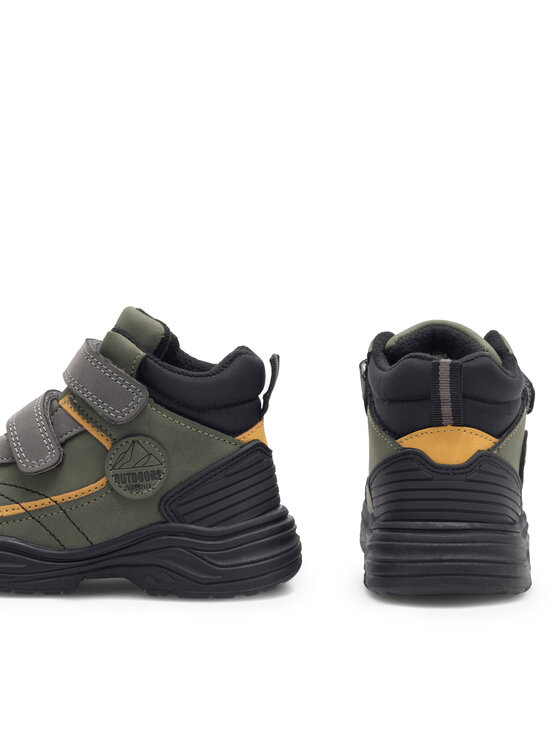 Action Boy Action Boy Schnürschuhe AVO-299-069 Khakifarben