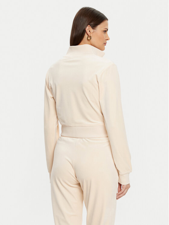 Guess Guess Felpa V3BQ22 KBXI2 Écru Regular Fit