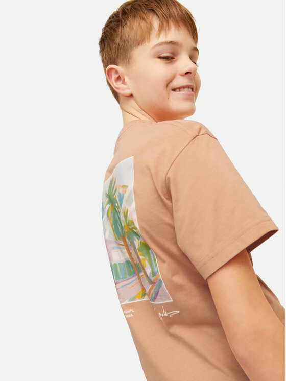 Jack&Jones Junior Jack&Jones Junior Póló Joraruba 12257134 Narancssárga Volume Fit