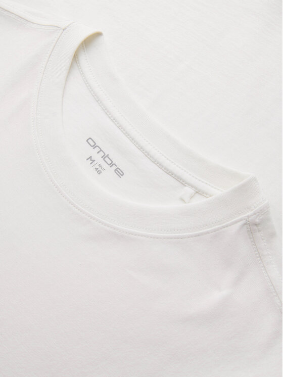 Ombre Ombre Longsleeve L180 Biały Regular Fit