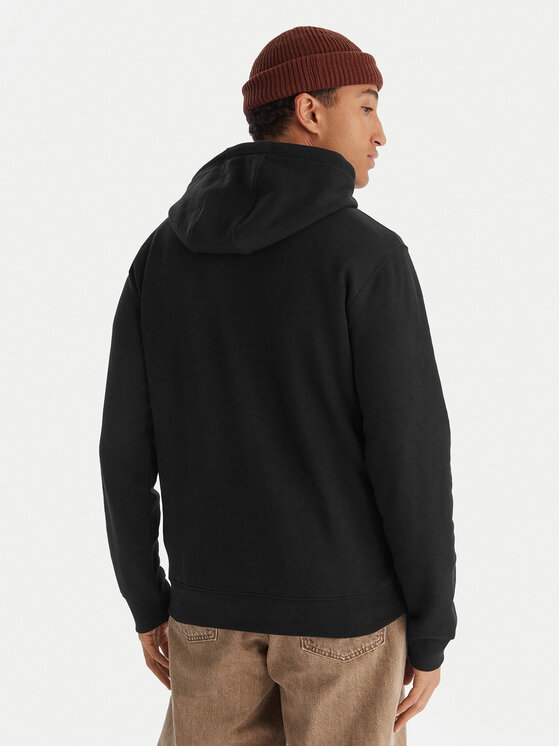 Quiksilver Quiksilver Mikina Screen Fleece Classic EQYFT05137 Černá Regular Fit