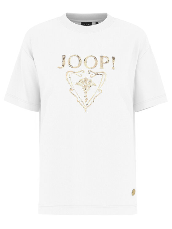 JOOP! JOOP! T-Shirt 58 253JE58Tomma 30047768 Biały Regular Fit
