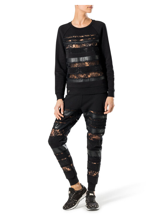 PHILIPP PLEIN PHILIPP PLEIN Felpa 30750 Nero Regular Fit