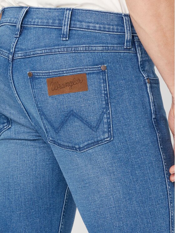 Wrangler Wrangler Jeansy GREENSBORO Niebieski Straight Leg