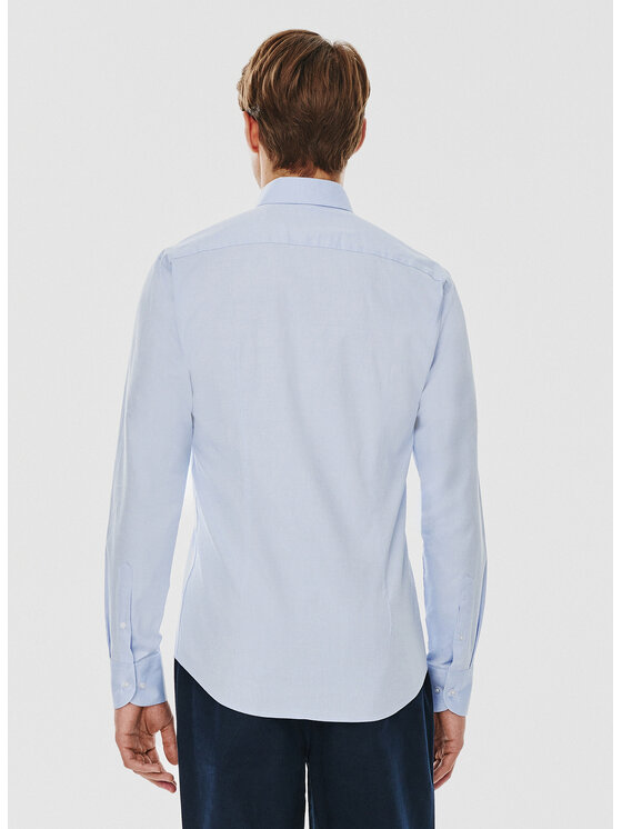 Pako Lorente Pako Lorente Koszula P000B-1X-008 Niebieski Slim Fit