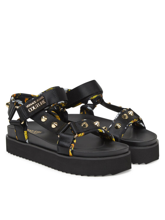 Sandale Versace Jeans Couture 78VA3SM2 Negru