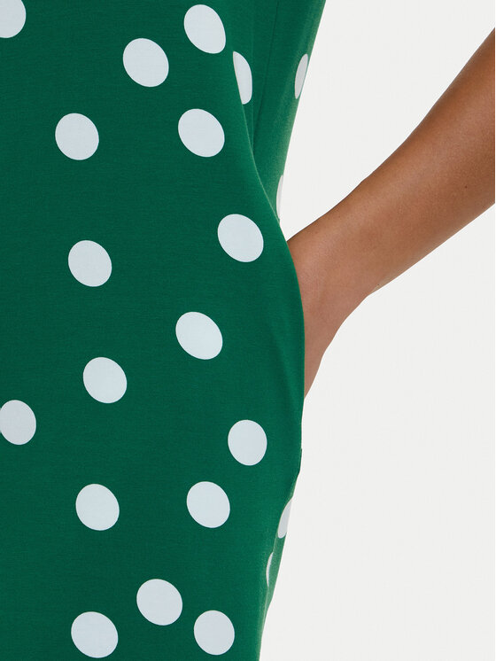 Tatuum Tatuum Rochie de zi Koa T2505.207 Verde Regular Fit