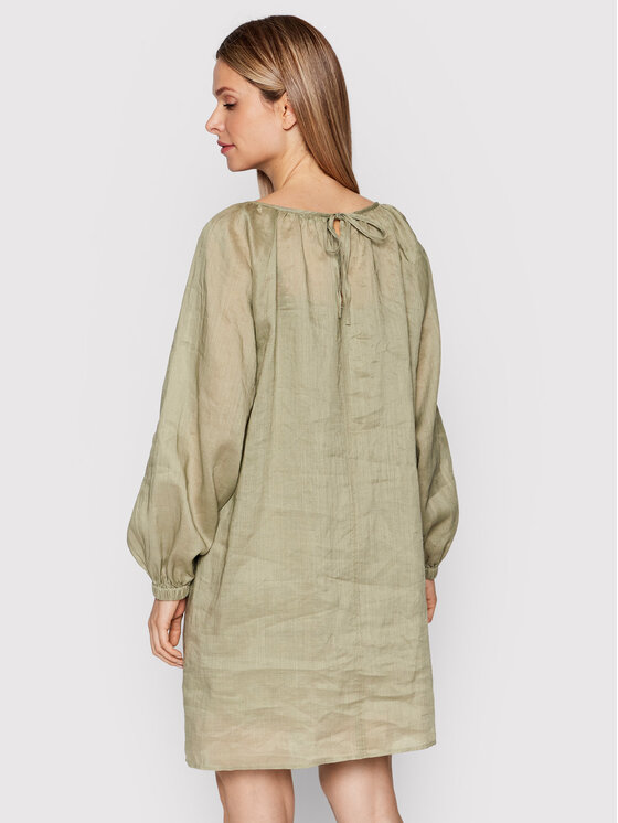 Marc O'Polo Marc O'Polo Igapäevane kleit 205 0952 21475 Roheline Relaxed Fit