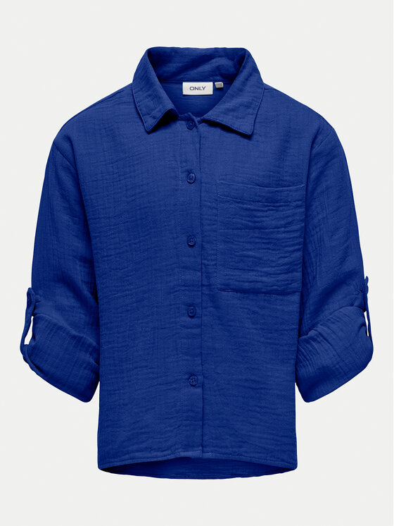 Kids ONLY Kids ONLY Marškiniai Thyra 15325764 Mėlyna Regular Fit