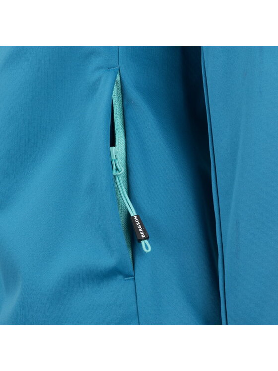 Bergson Bergson Kurtka softshell CONTEXT SS Niebieski Slim Fit