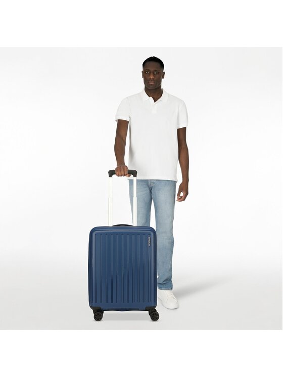 American Tourister American Tourister Walizka kabinowa 327184 Błękitny