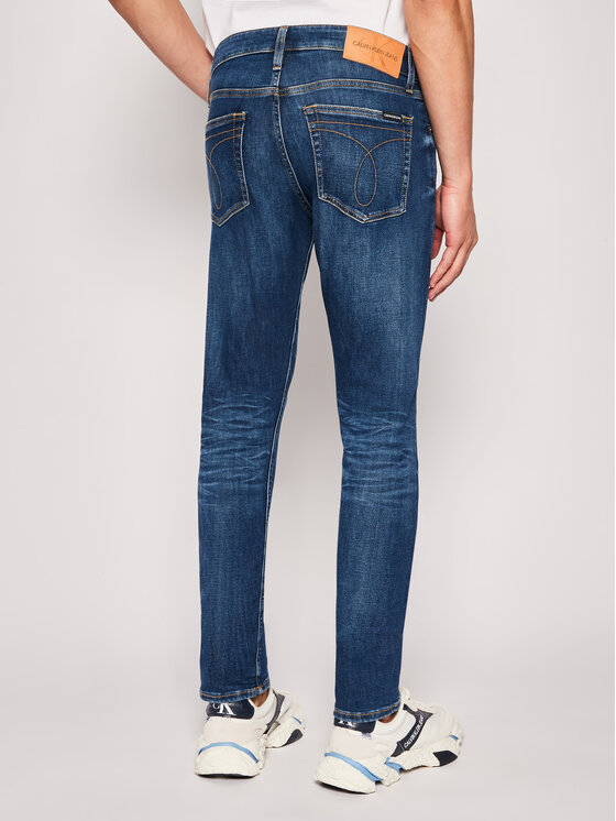 Calvin Klein Jeans Calvin Klein Jeans Slim Fit traperice Da142 J30J315354 Tamnoplava Slim Fit