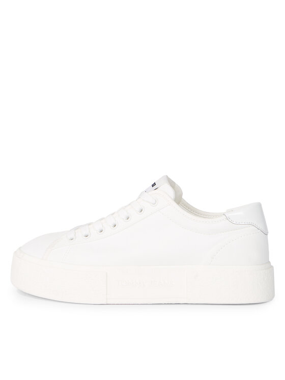 Tommy Jeans Tommy Jeans Снікерcи Tjw Foxing Flatform Sneaker EN0EN02480 Білий