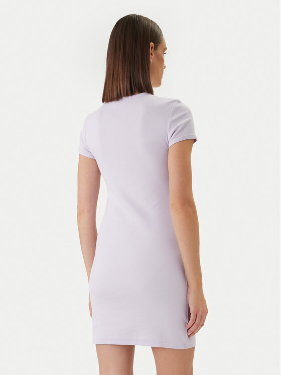 Calvin Klein Jeans Calvin Klein Jeans Kleid für den Alltag Monologo Baby LV047F241G Rosa Slim Fit