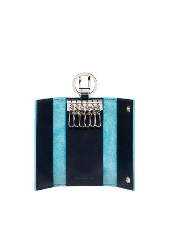 Piquadro Piquadro Etui na klucze 594 Niebieski