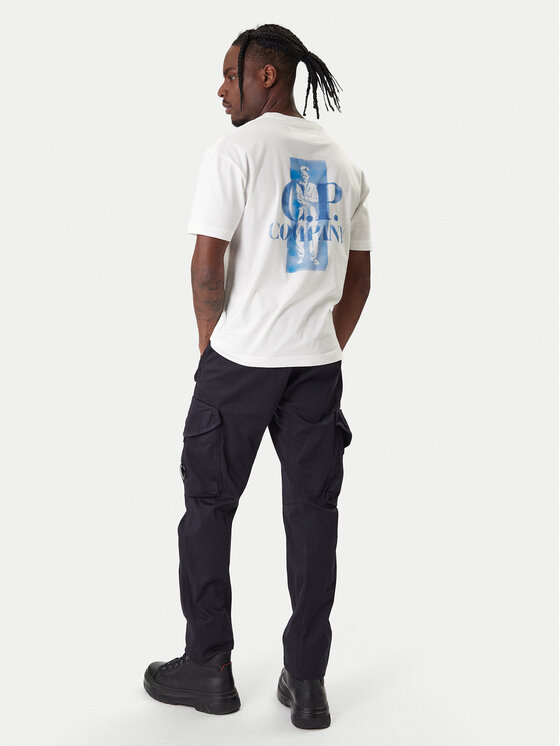 C.P. Company C.P. Company T-krekls 20CMTS143A110579W Écru Regular Fit