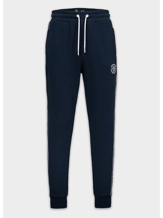PITBULL PITBULL Spodnie dresowe NEXUS Granatowy Regular Fit