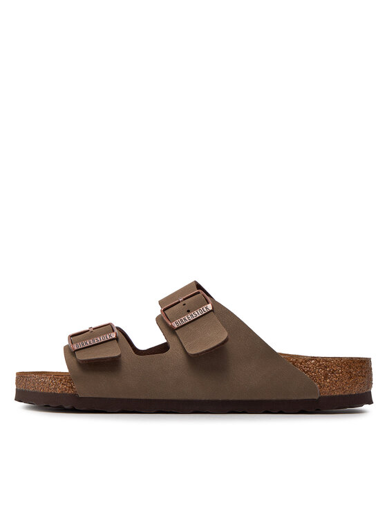 Birkenstock Birkenstock Papucs Arizona Birko-Flor nubuk 151181 Barna