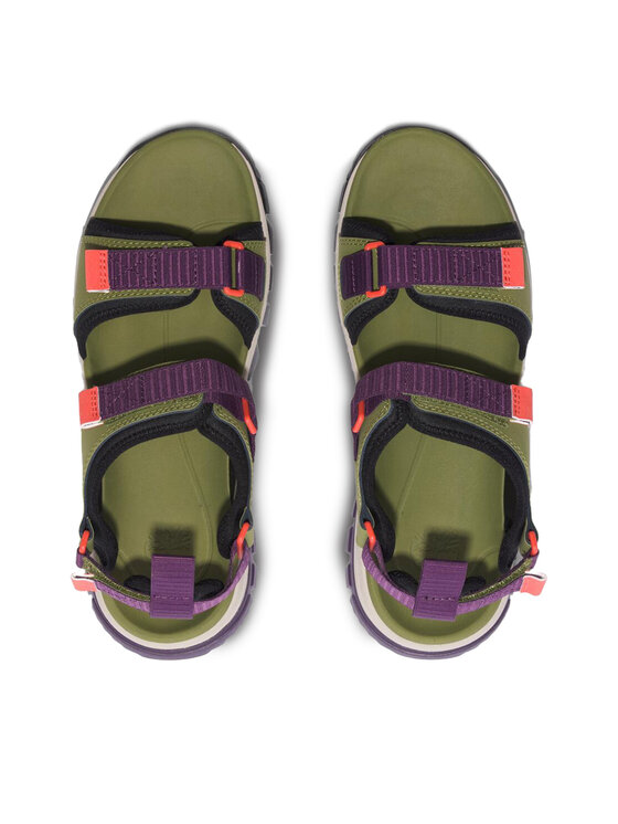 Timberland Timberland Basutės Lincoln Peak 2 Strap Sandal TB0A5ZRZES61 Chaki