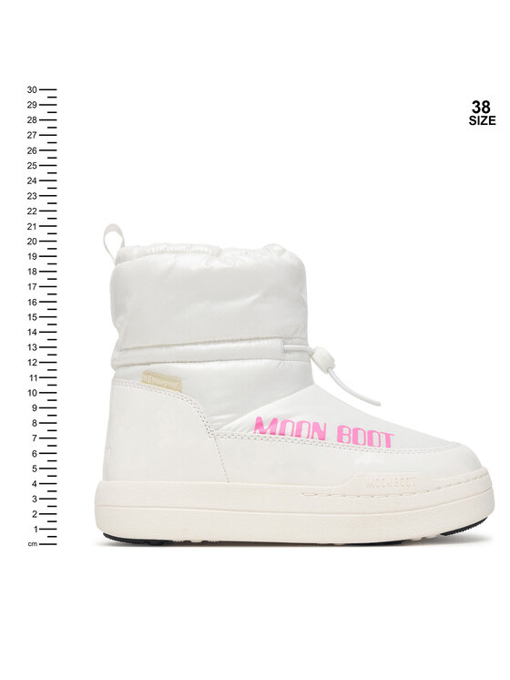 Moon Boot Moon Boot Śniegowce Jr Park Tube Mid Glitter Wp 80D3440110 S Biały