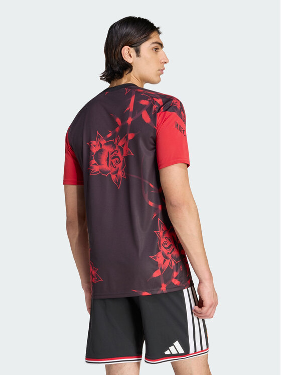 adidas adidas Koszulka techniczna 169788 Czerwony Regular Fit